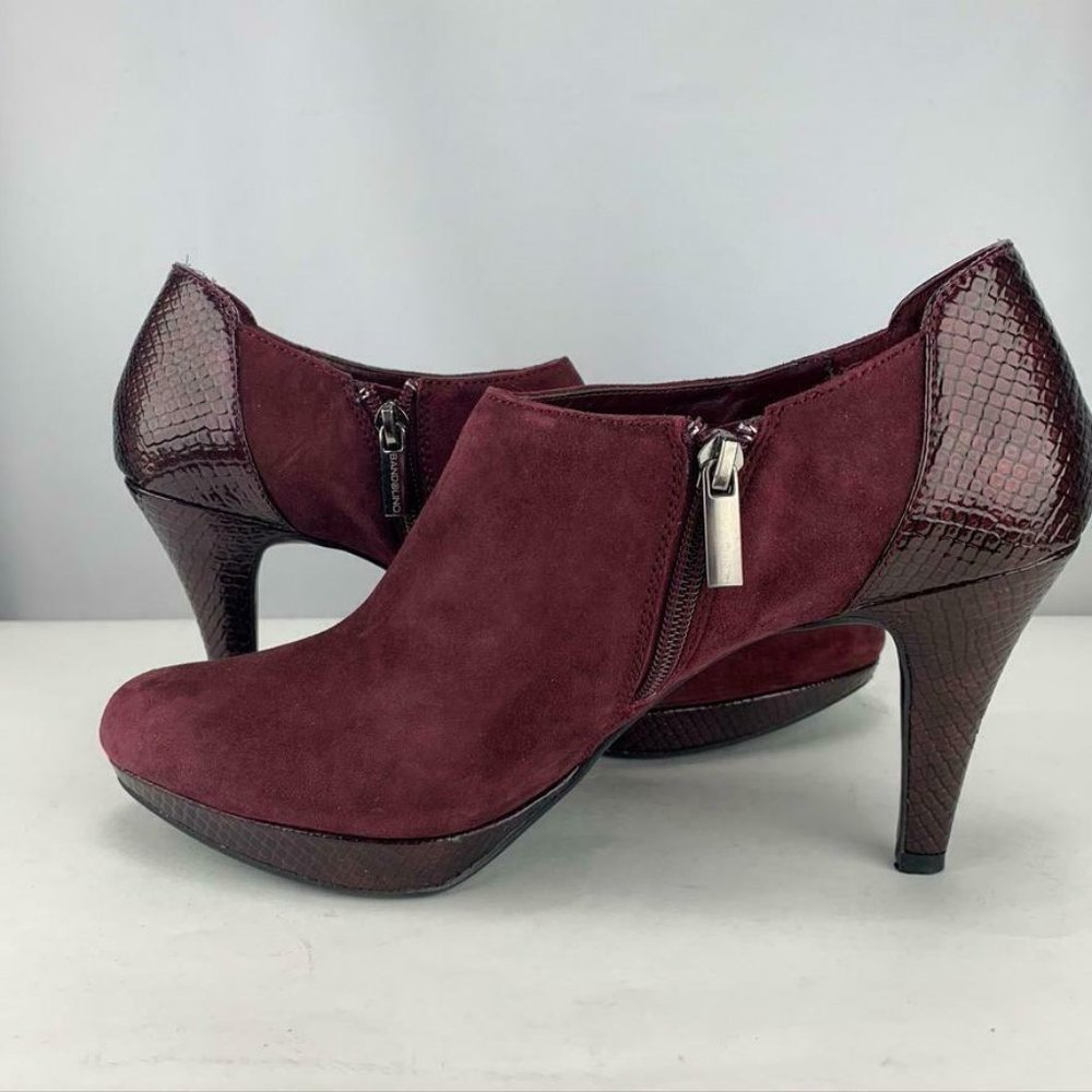 Bandolino Womens Cardinal Leather Shoe With Heel - Picture 2 of 8